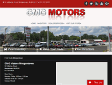 Tablet Screenshot of gmgmotors.com